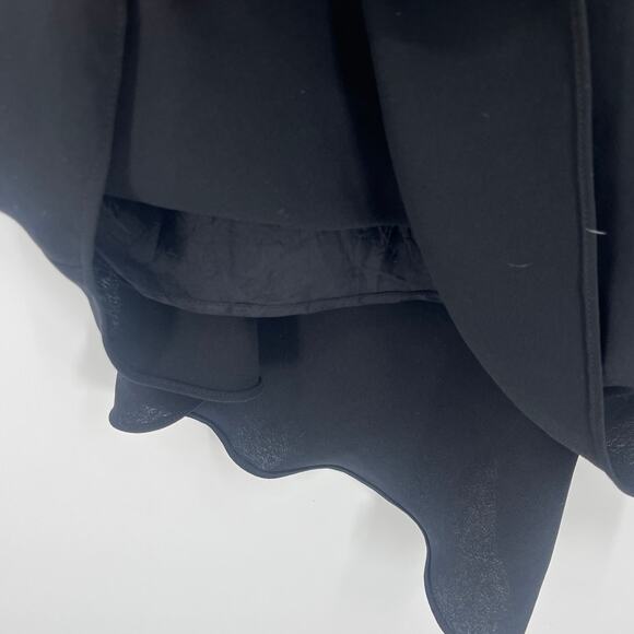 Vtg 90s Jones New York Asymmetric Dress Sz 6 LBD Slip Y2K Grunge Cocktail Hoco - Picture 7 of 12